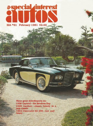 SPECIAL-INTEREST AUTOS 1981 FEB #61 - GAYLORD,CANADIANS,'64 IMPALA SS409